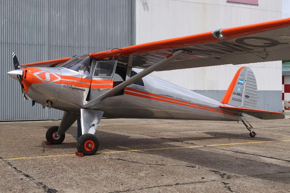 Representative photo of a Luscombe 8, not this aircraft